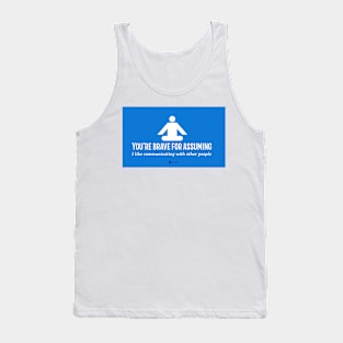 Hatred for People Tank Top